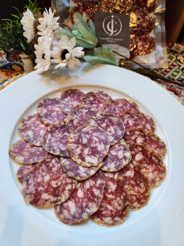 100% Iberian Prime-cut acorn-fed SALCHICHON half sausage