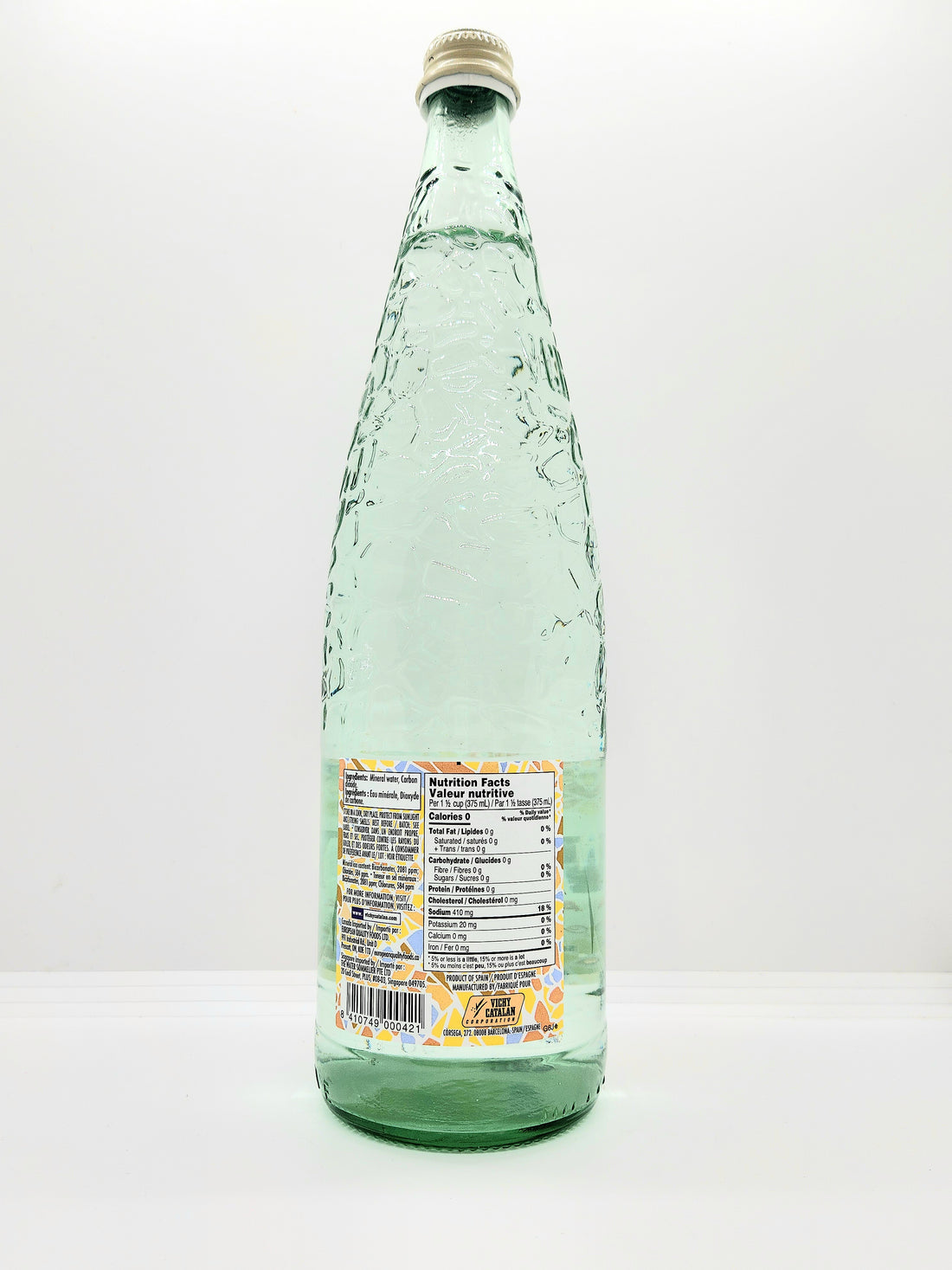 Vichy Catalan Sparkling Water 1L - 12 bottle case