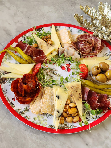 Christmas Wreath Charcuterie Board