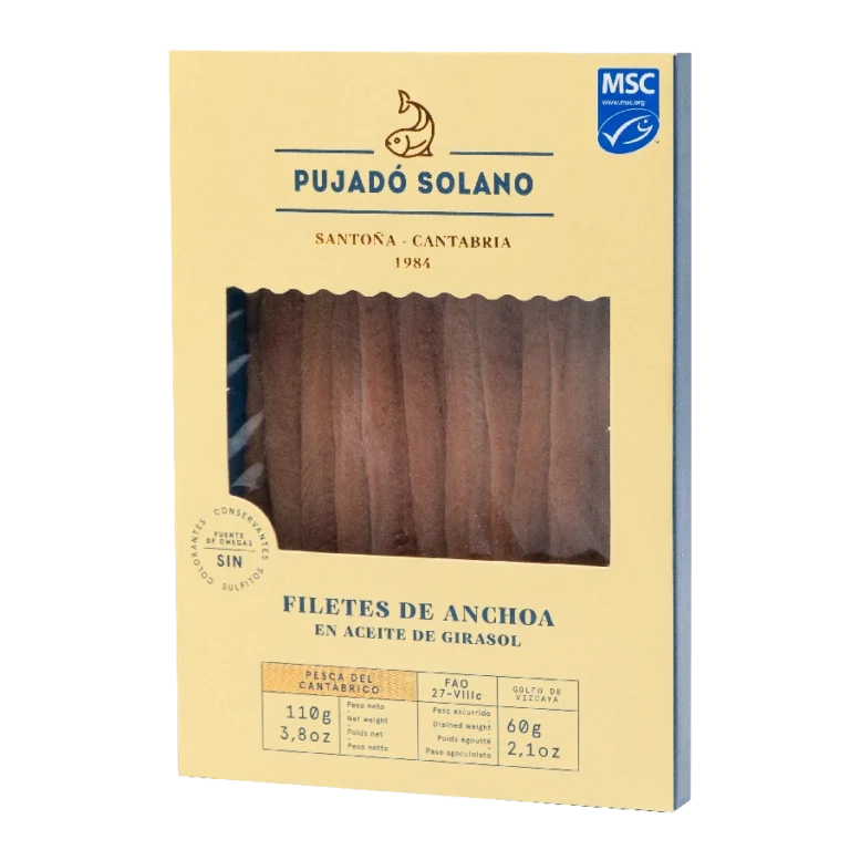 Dark Anchovy Filets 110g