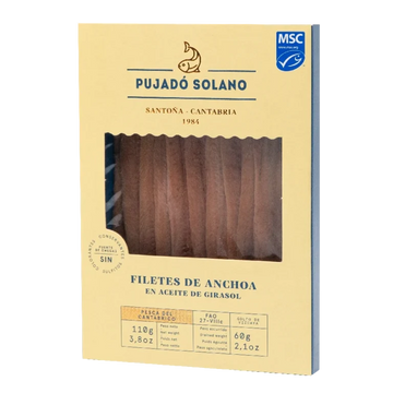 Dark Anchovy Filets 110g
