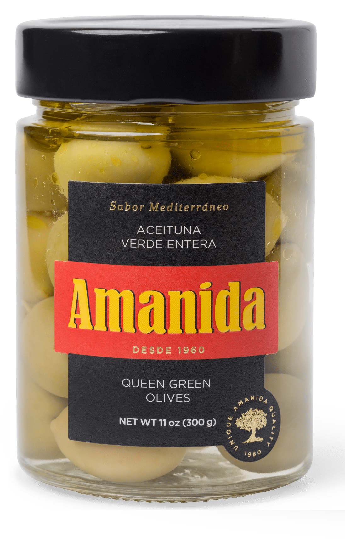 AMANIDA QUEEN GREEN OLIVES