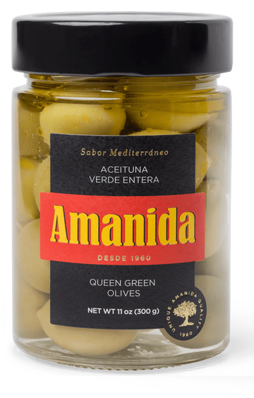 AMANIDA QUEEN GREEN OLIVES